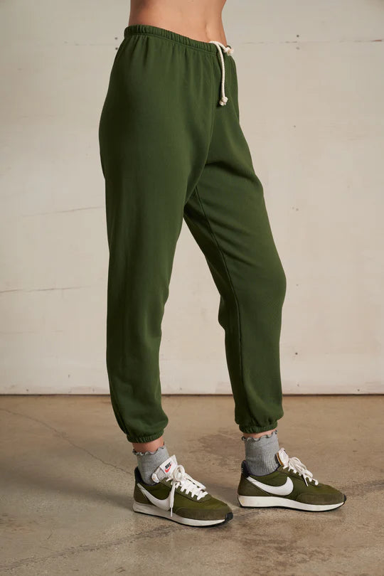 The Johnny French Terry Easy Sweatpant - Fern Green