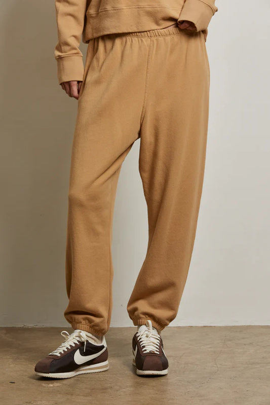 The Johnny French Terry Easy Sweatpant - Suede