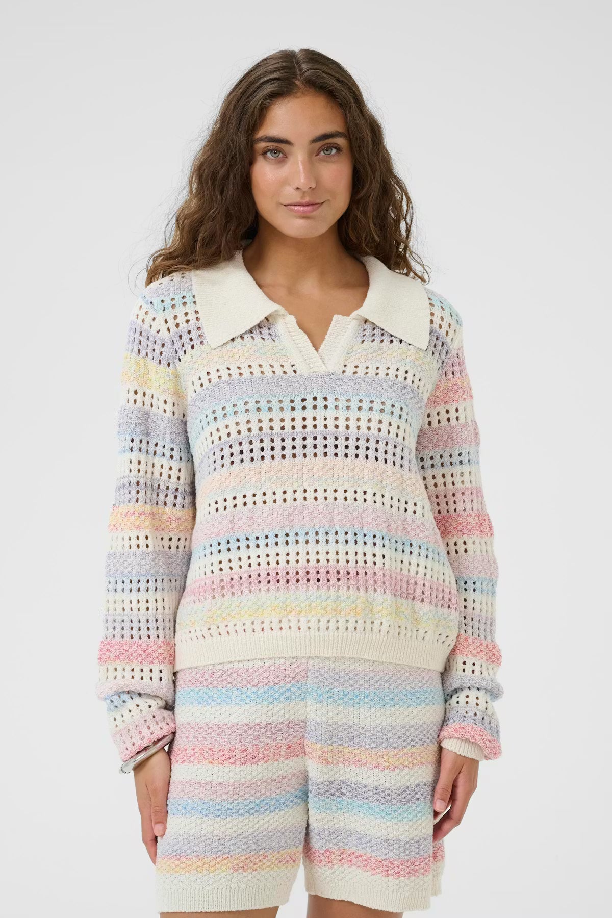 Juana Pullover - Multi Stripe / Multi Color