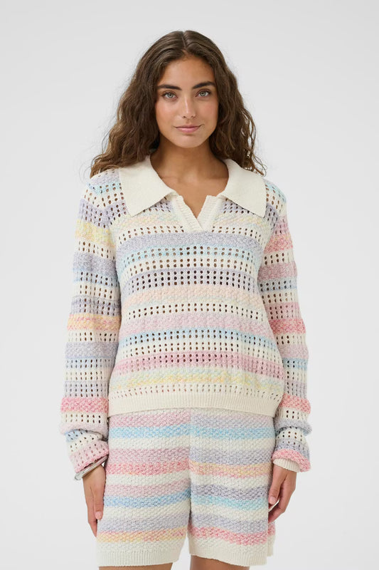 Juana Pullover - Multi Stripe / Multi Color
