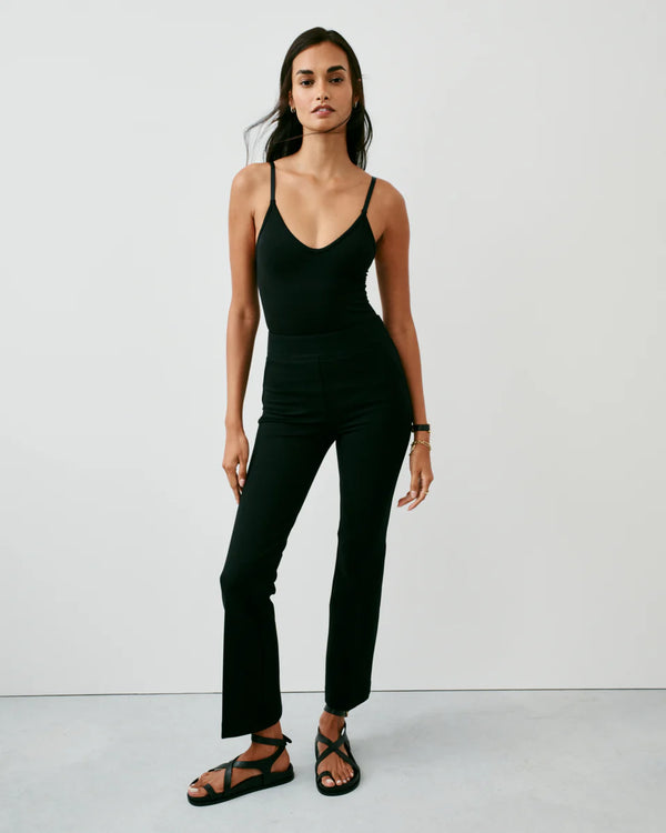 PerfectFit Ponte Kick Flare Pant - Classic Black