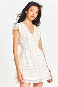 Kindler Dress - Antique White