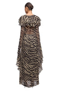 Kyle Maxi Top - Zebra