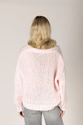 Landry Hand Knit Cardi - Sugar / Crystal