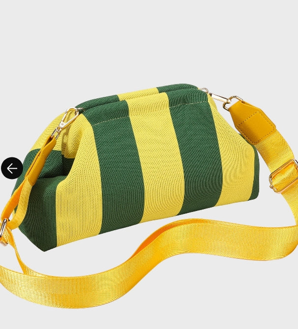 City Girl Pouch + Strap - Lemon / Lime