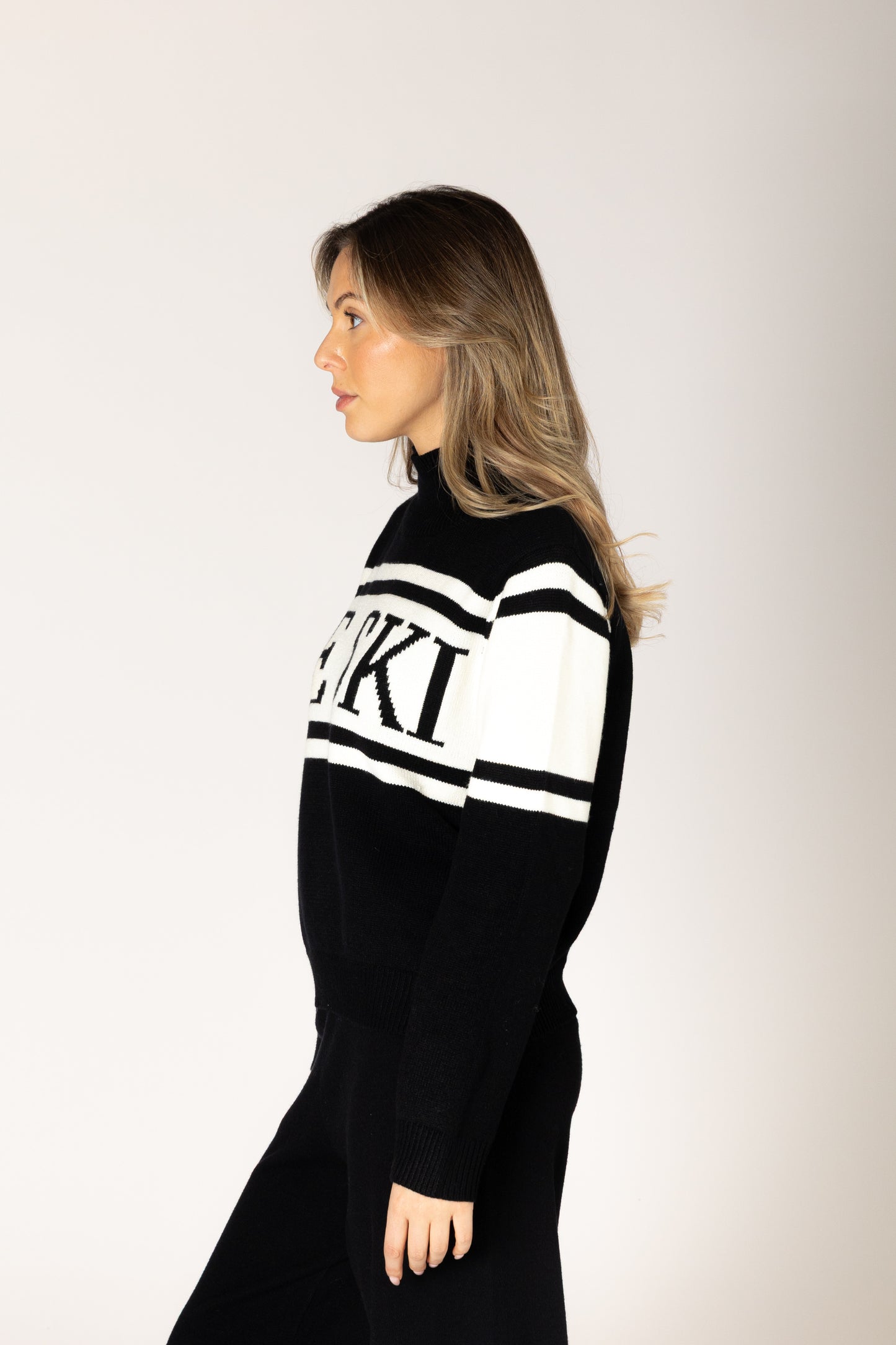 Blair Le Ski Sweater - Black / Off White