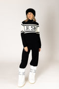 Blair Le Ski Sweater - Black / Off White