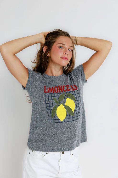 Limoncello Everyday Tee - Heather Grey