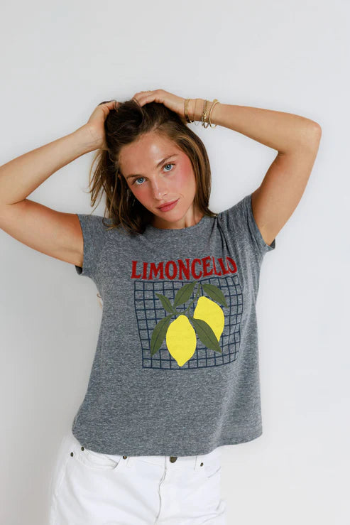 Limoncello Everyday Tee - Heather Grey