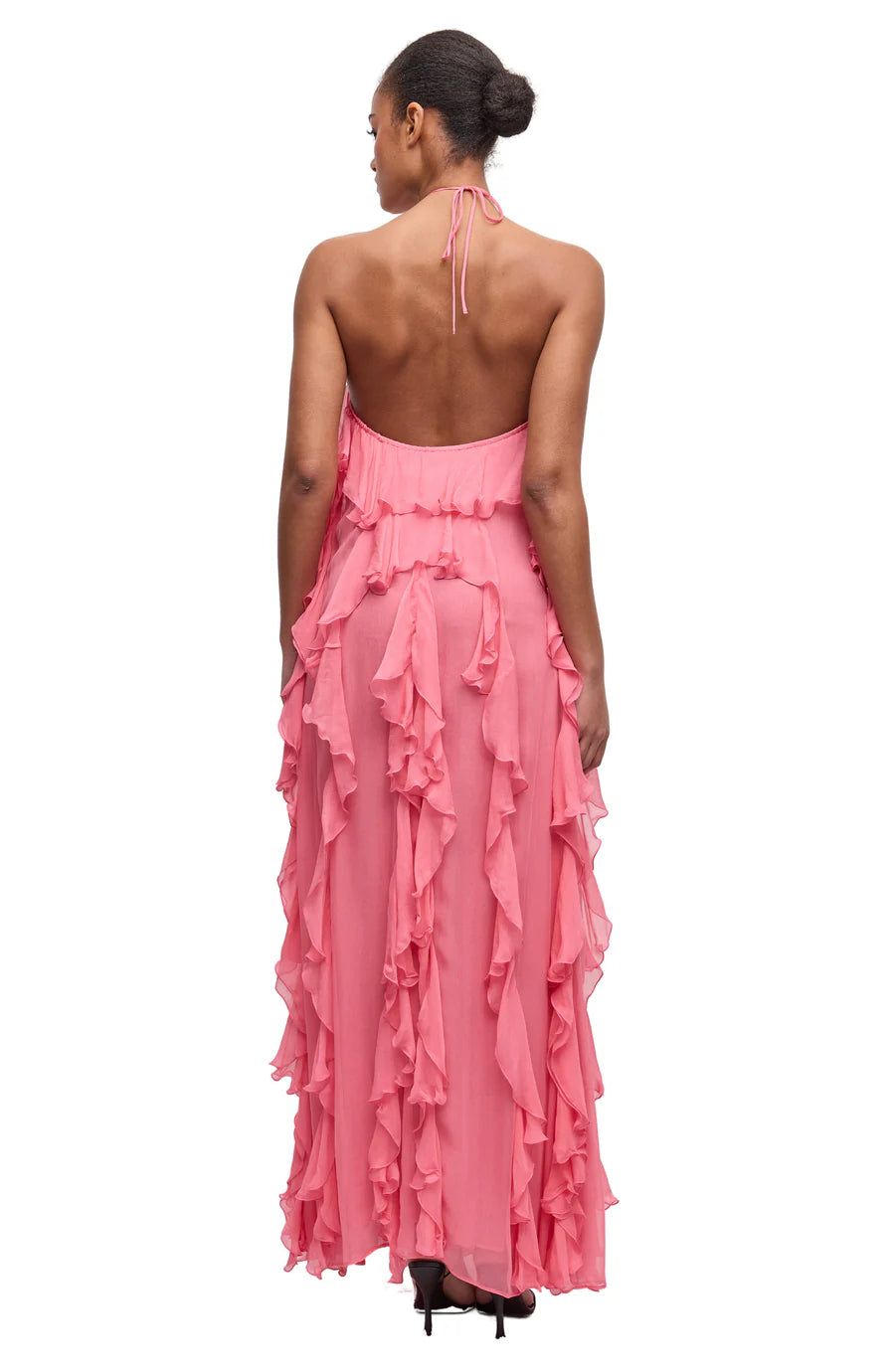 Liora Dress - Coral