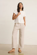 Lola Linen Pant - Cobble