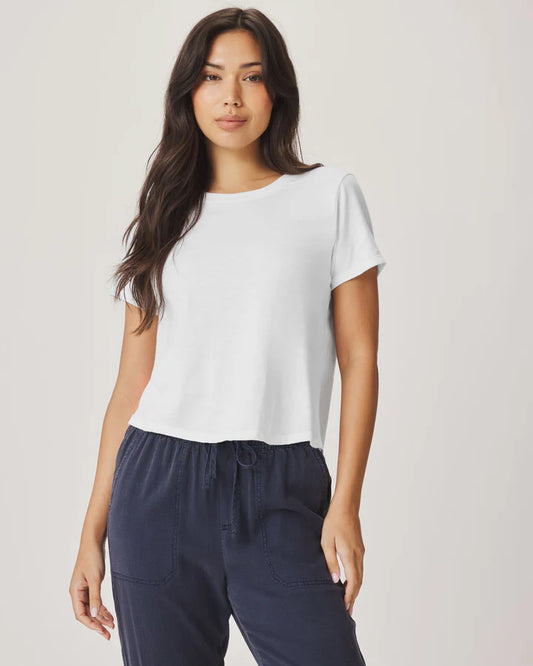 Louisa Short Sleeve Tee - White