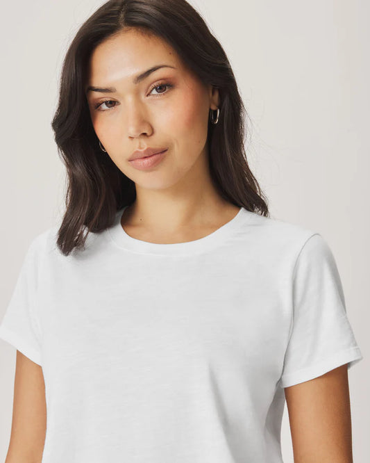 Louisa Short Sleeve Tee - White