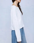 Louisa Long Sleeve Tee - White