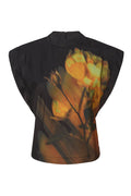 Lucy Top - Yellow Rose Satin