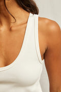 Maria Tank - Bright Ivory