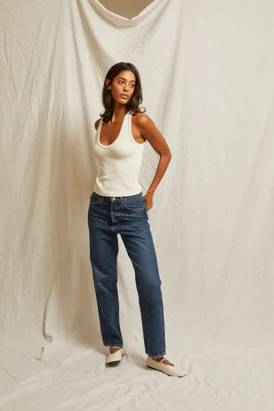 Maria Tank - Bright Ivory