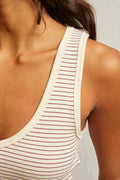 Maria Tank - Red Stripe
