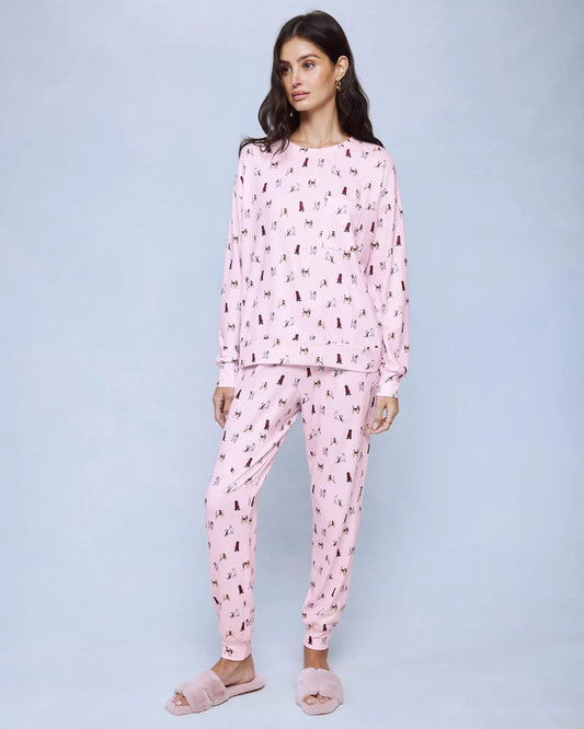 Marna Pillowsoft PJ Set - Cozy Canines