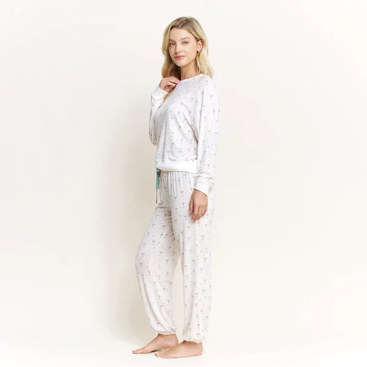 Star Seeker Long Set - Ivory Martinis