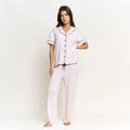 All American PJ Set - Marzipan Stripe