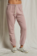 The Johnny French Terry Easy Sweatpant - Mauve