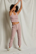 The Johnny French Terry Easy Sweatpant - Mauve