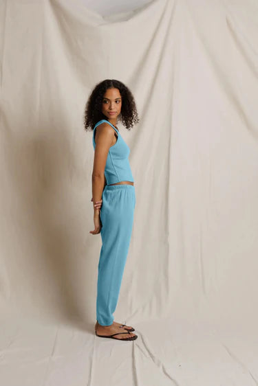 Johnny French Terry Easy Sweatpant - Milky Blue