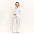 Forever Mine Long PJ Set - White