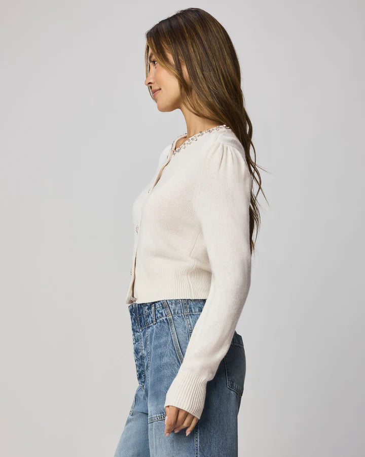 The Montana Cardigan - Pale Oak Heather