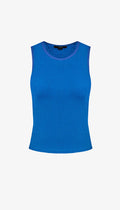 Muscle Rib Tank - Aegean Blue