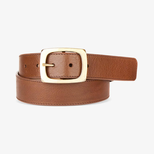 Neroli Vachetta Leather Belt - Tan