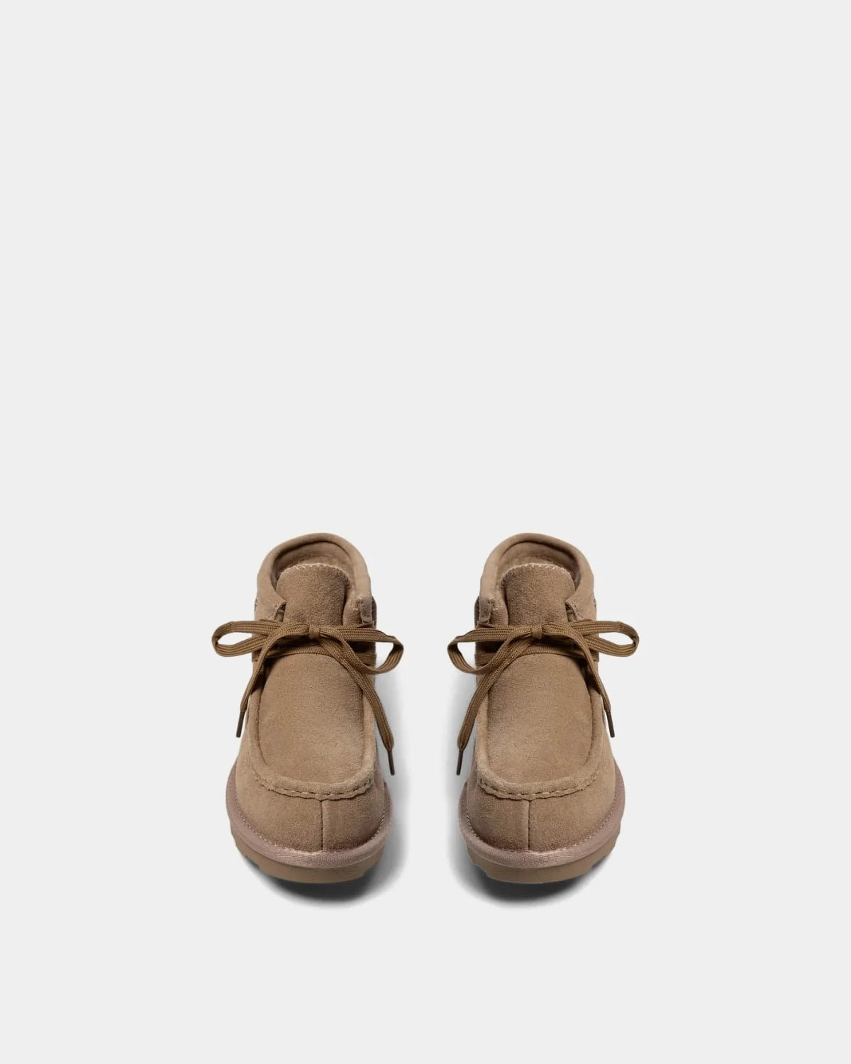 Babett Suede Teddy Boot - Nougat Brown