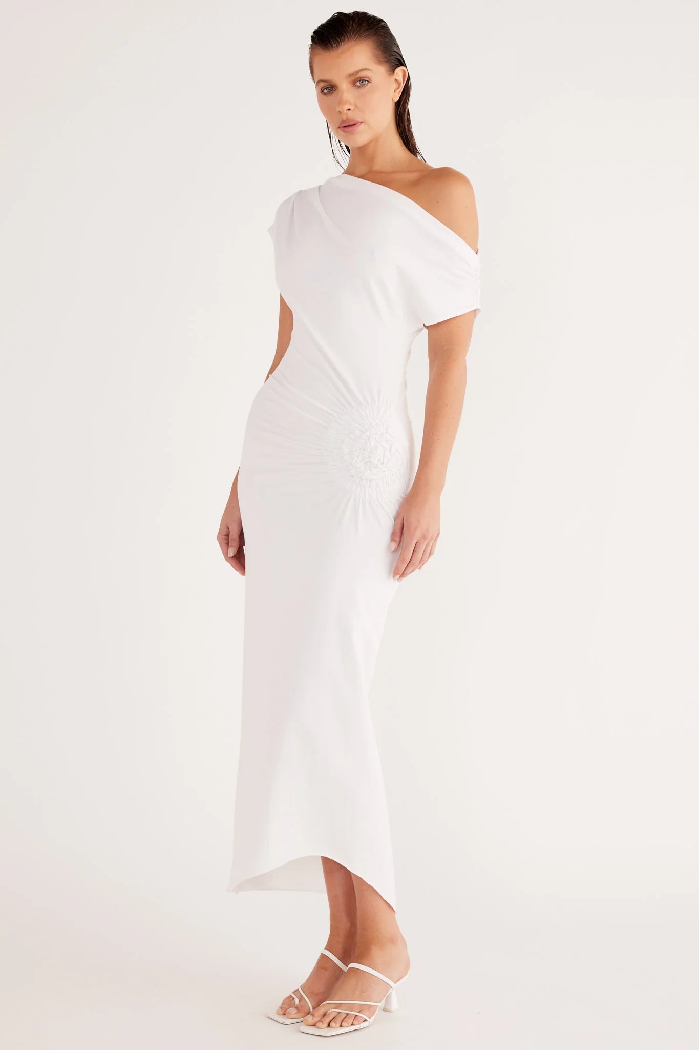 Olividae Maxi Dress - White