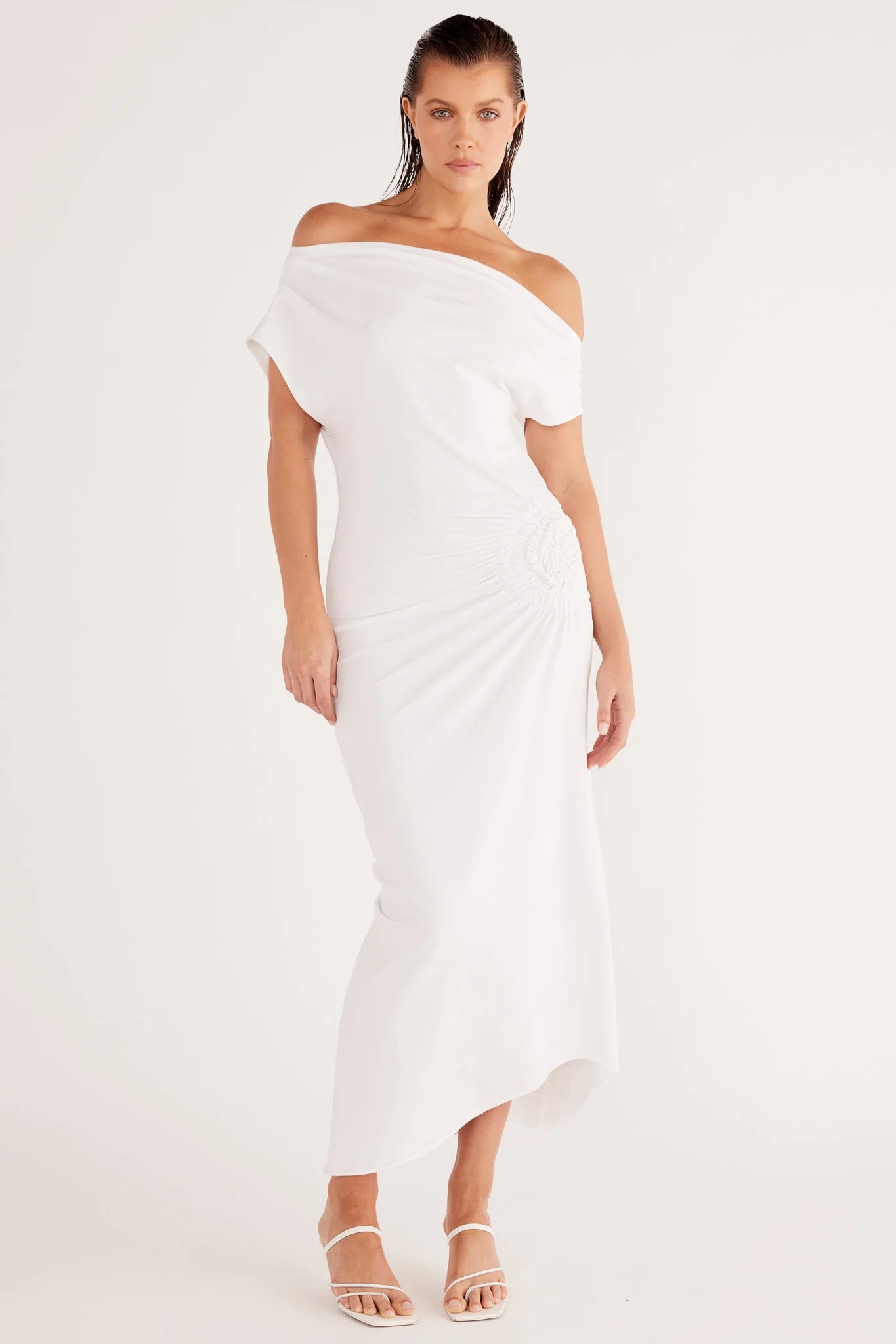 Olividae Maxi Dress - White