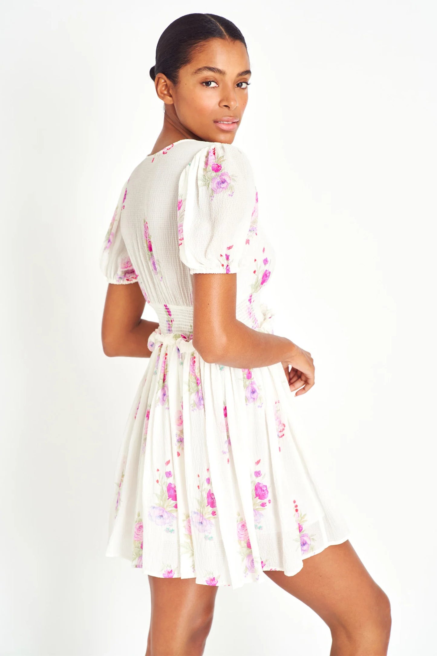 Ophinia Mini Dress - Spanish Lavender