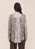 Long Sleeve Clean Shirt - Painted Spots Print
