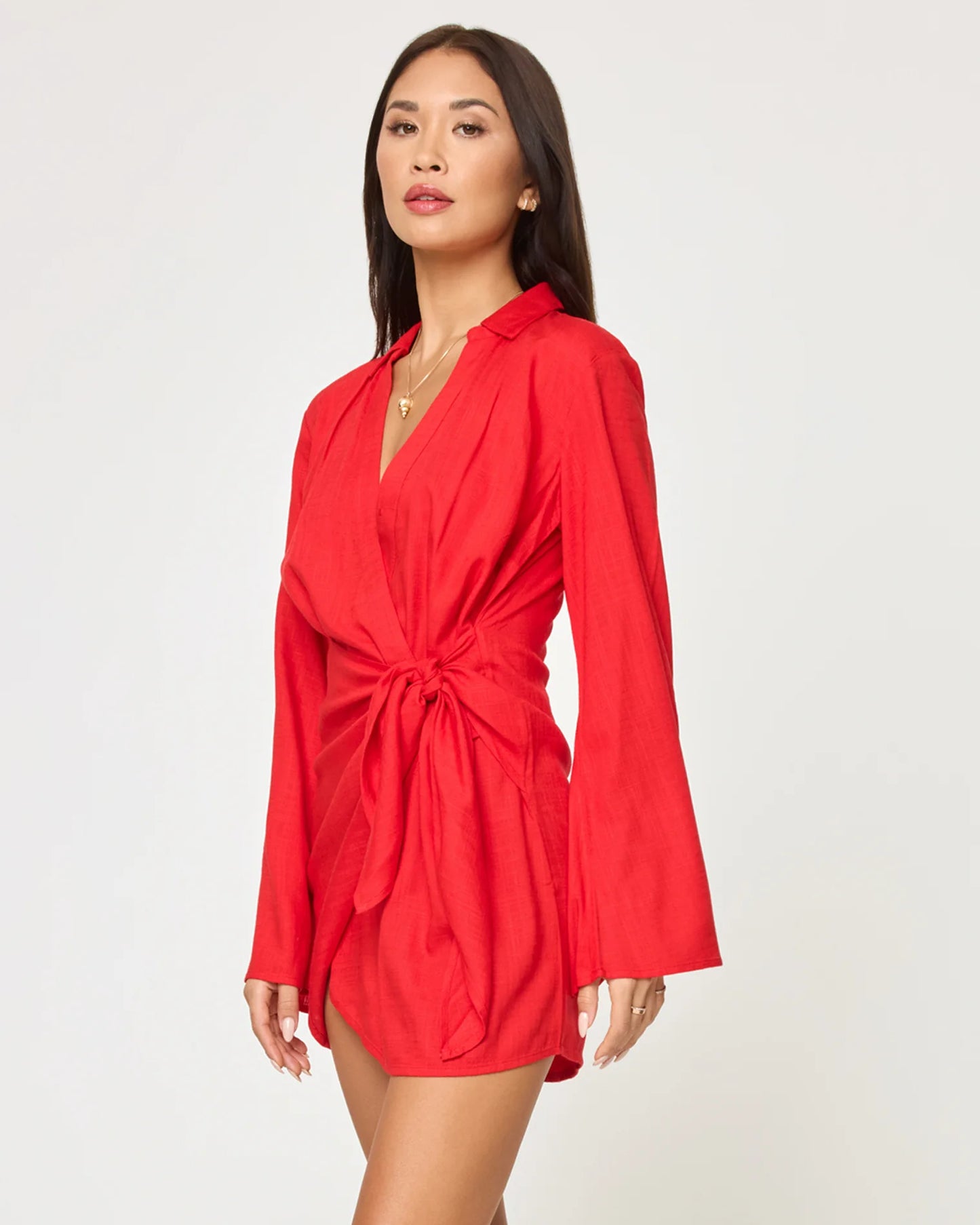 Las Palmas Dress - Flame