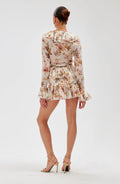 Palmero Dress - Muted Floral