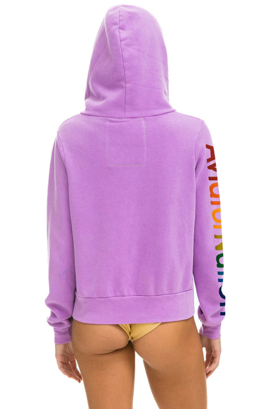 Aviator Nation Hoodie - Neon Purple