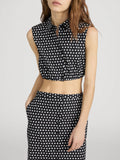 The Polka Dot Top - Black Multi