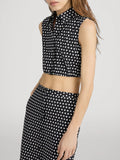 The Polka Dot Top - Black Multi