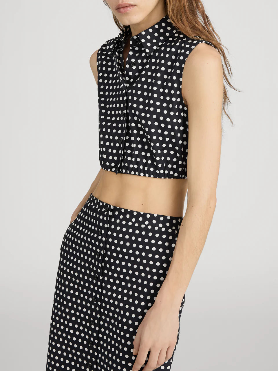 The Polka Dot Top - Black Multi
