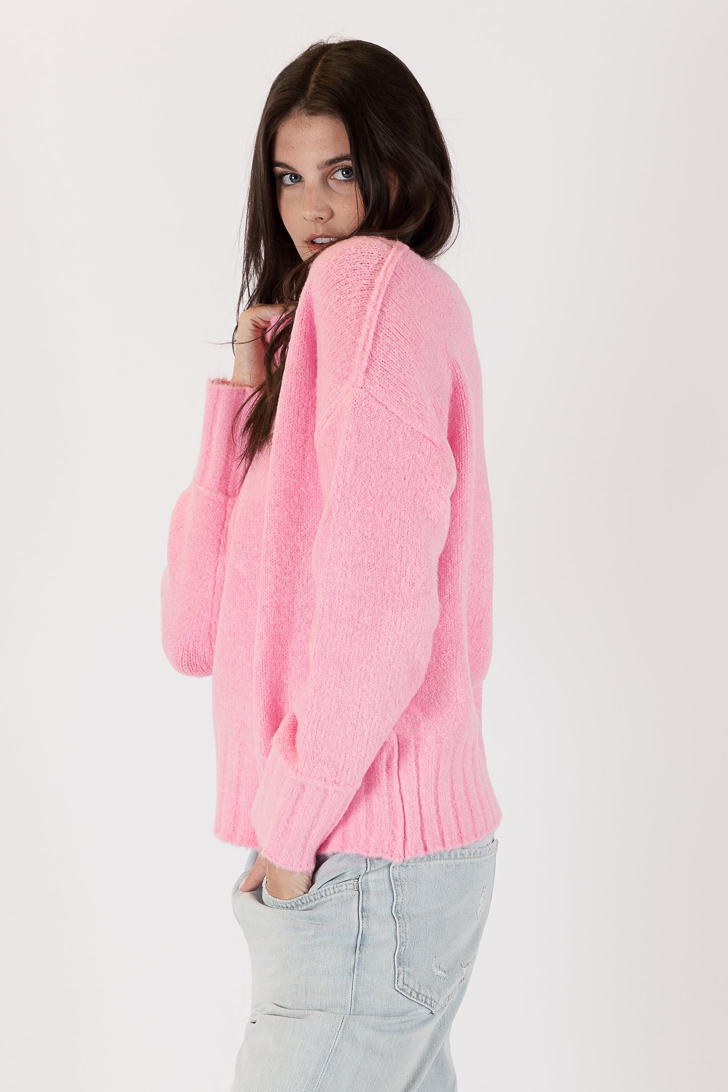 Tanya Sweater - Pink