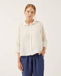 Pippa Linen Shirt - White