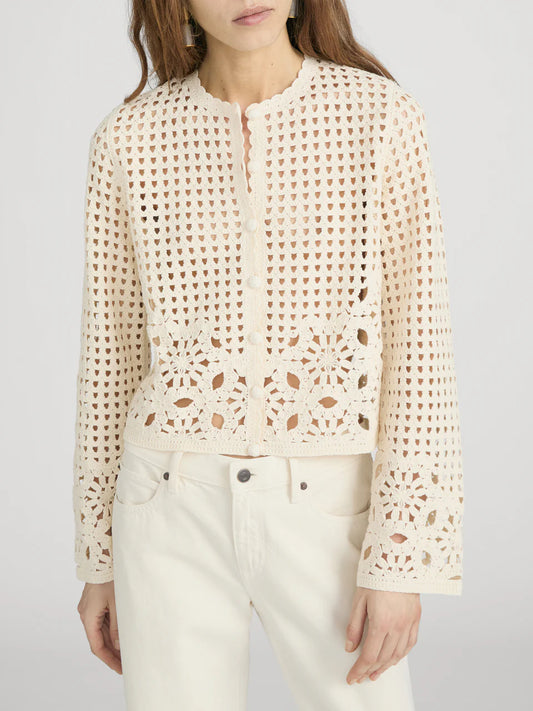 The Postcard Cardi - Cream