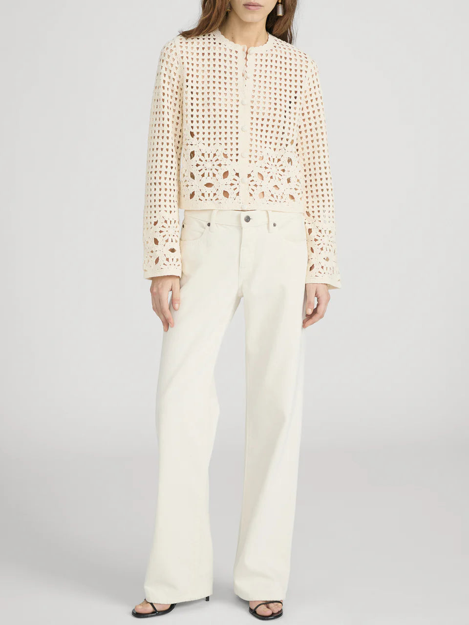 The Postcard Cardi - Cream