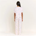 All American Tee Pant Set - Powdery Peach Butterflies