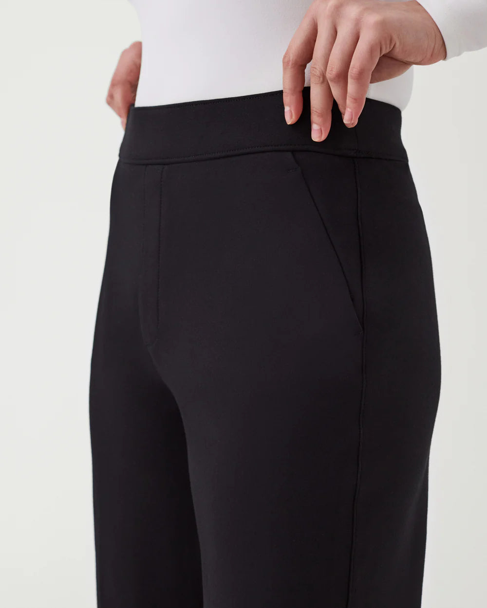 The Perfect Pant Wide Leg - Classic Black