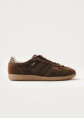 Rife Chocolate Brown Leather Sneakers